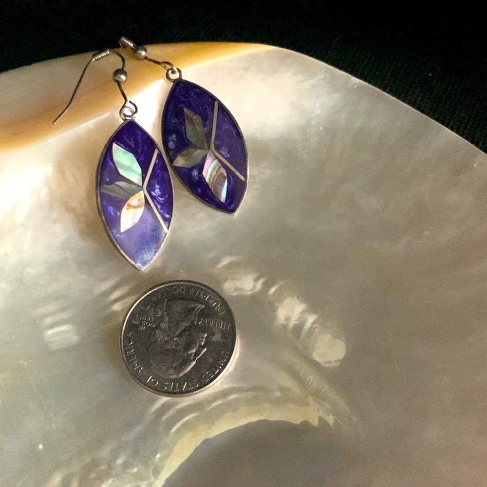 Alpaca Silver Earrings